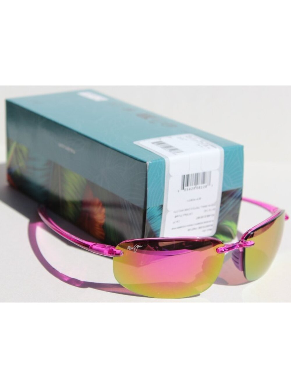 MAUI JIM Hookipa POLARIZED Sunglasses P407-09 Pink/Maui Sunrise NEW